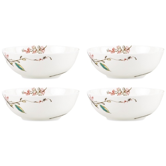 Lenox Chirp Soup/Pasta Bowls – Set of – 24 oz – White, NWT